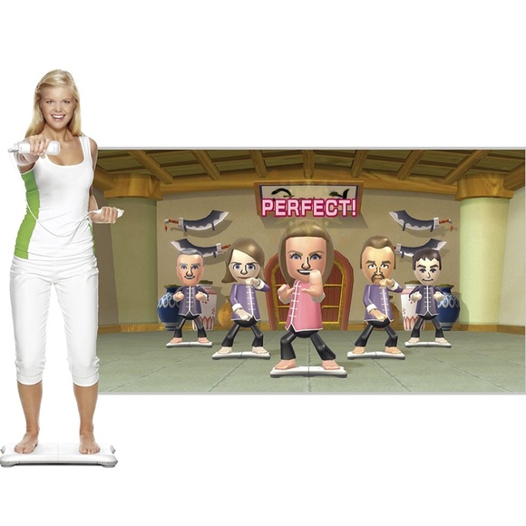 BUNDLE Nintendo Wii with Wii fit, w/ balance board.Other games (over10) included - Picture 4 of 4